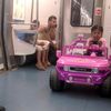 Photo: Cute Princess Caught Texting While Driving... On The PATH Train